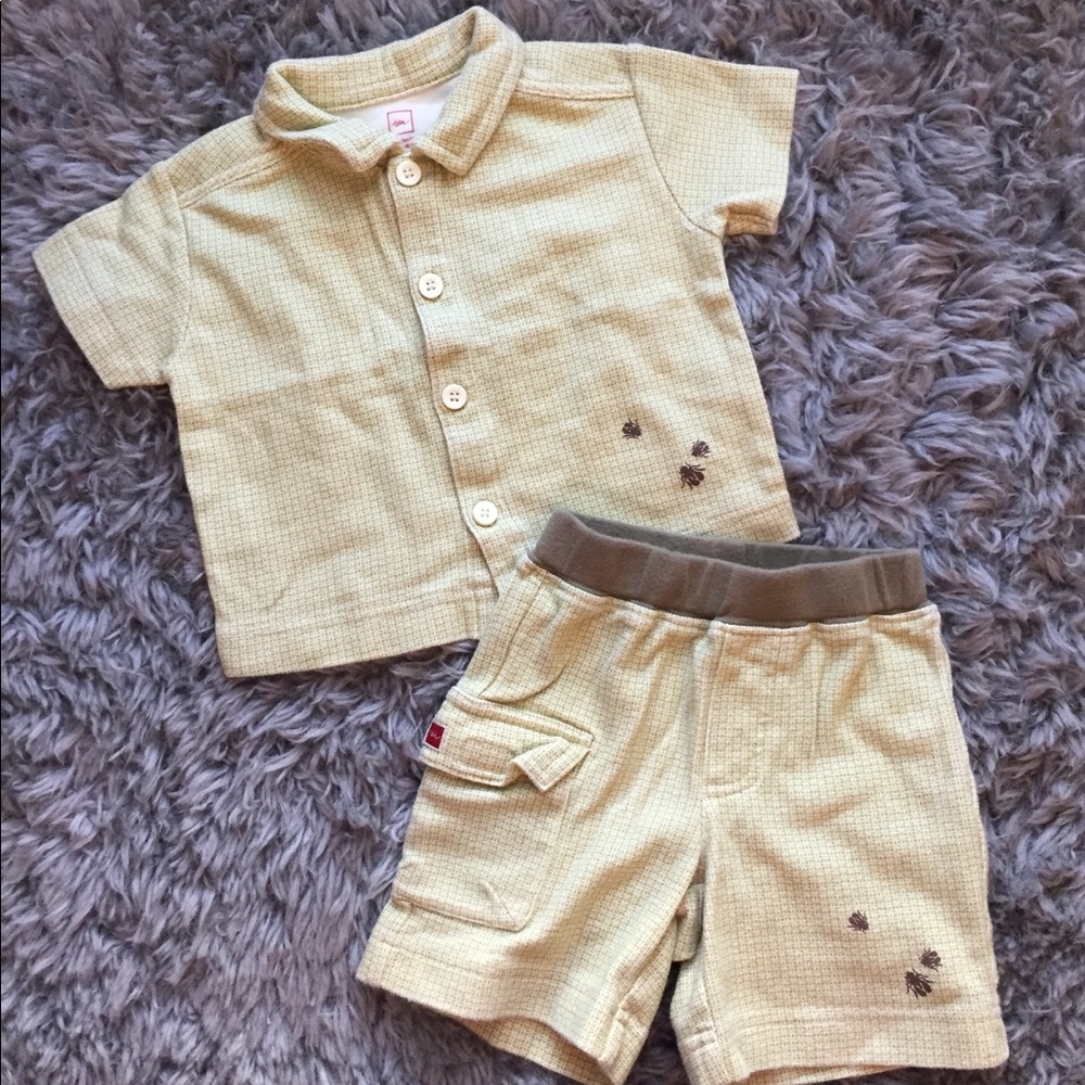 Tea Collection Boys Bug Outfit (0-6mo)